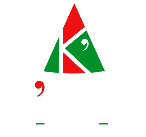 K'Mila Pizza - Logo blanc